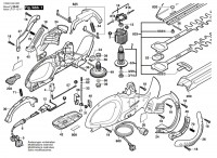 Bosch 3 600 H48 300 Ahs 600-24 St Hedge Trimmer 230 V / Eu Spare Parts